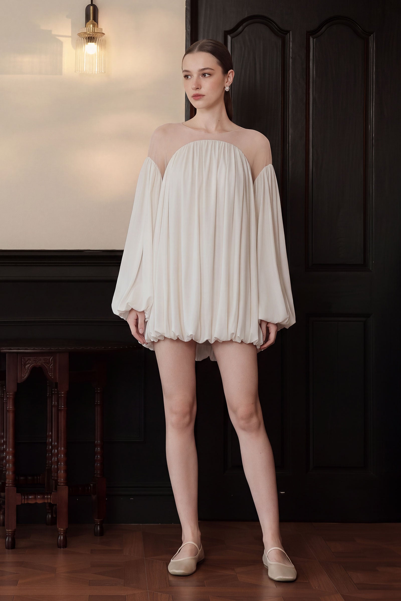 Danielle Dress (Cream)