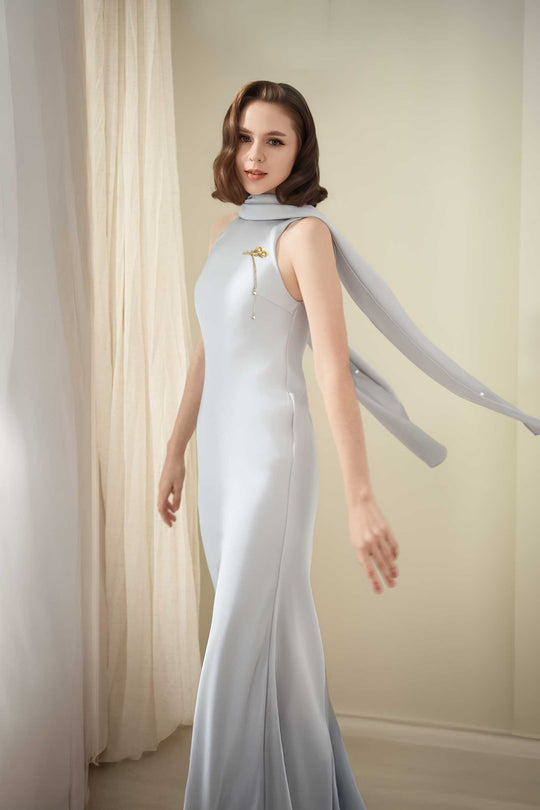 Vivienne Convertible Dress (Grey)