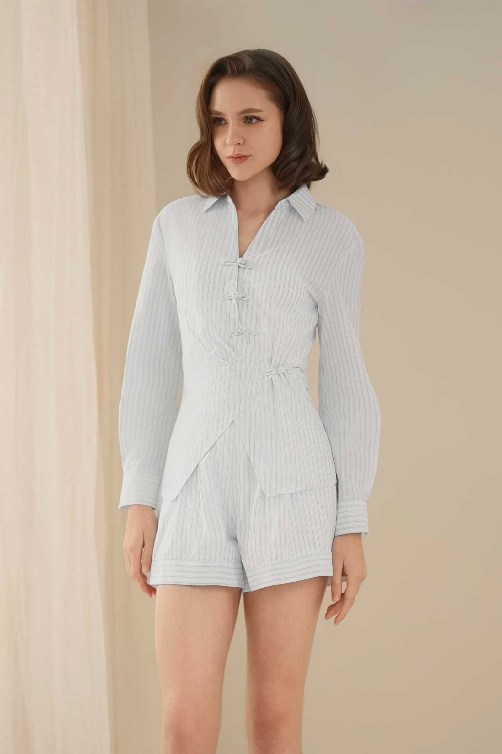 Tang Set (Blue Stripes)