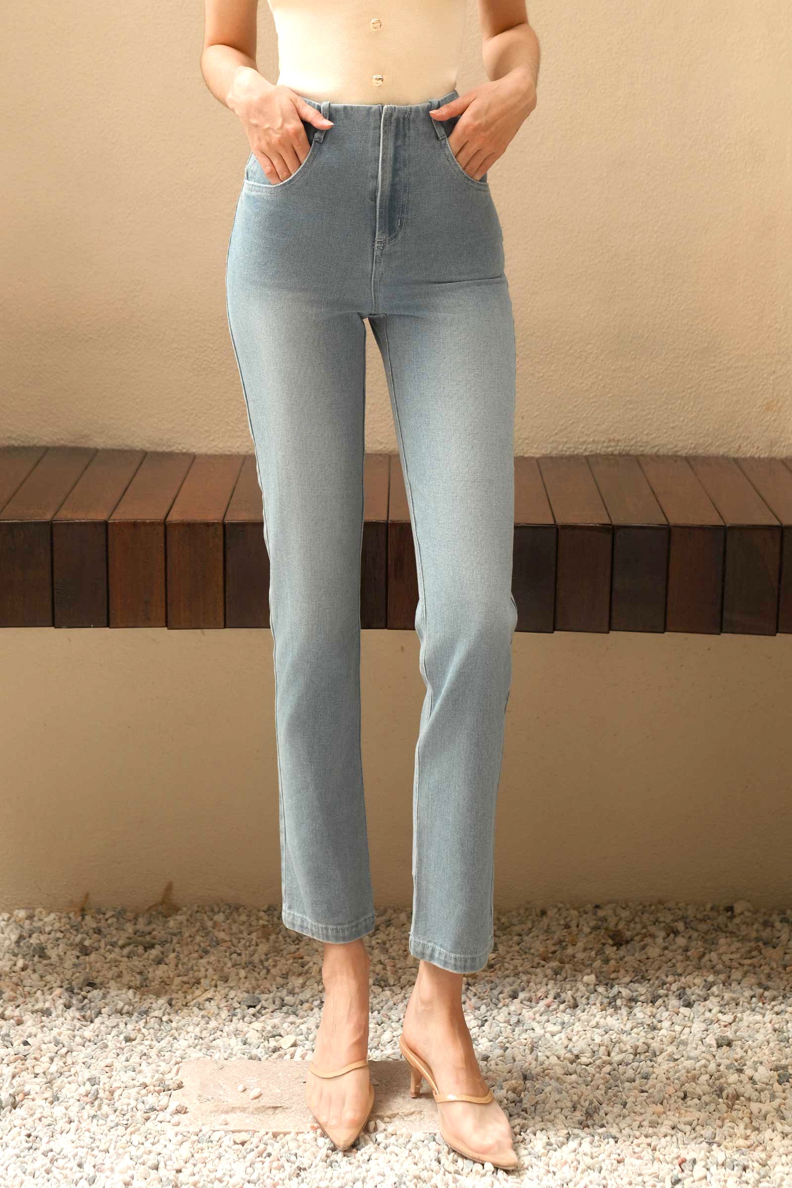 Doniq Denim Pants (Denim)