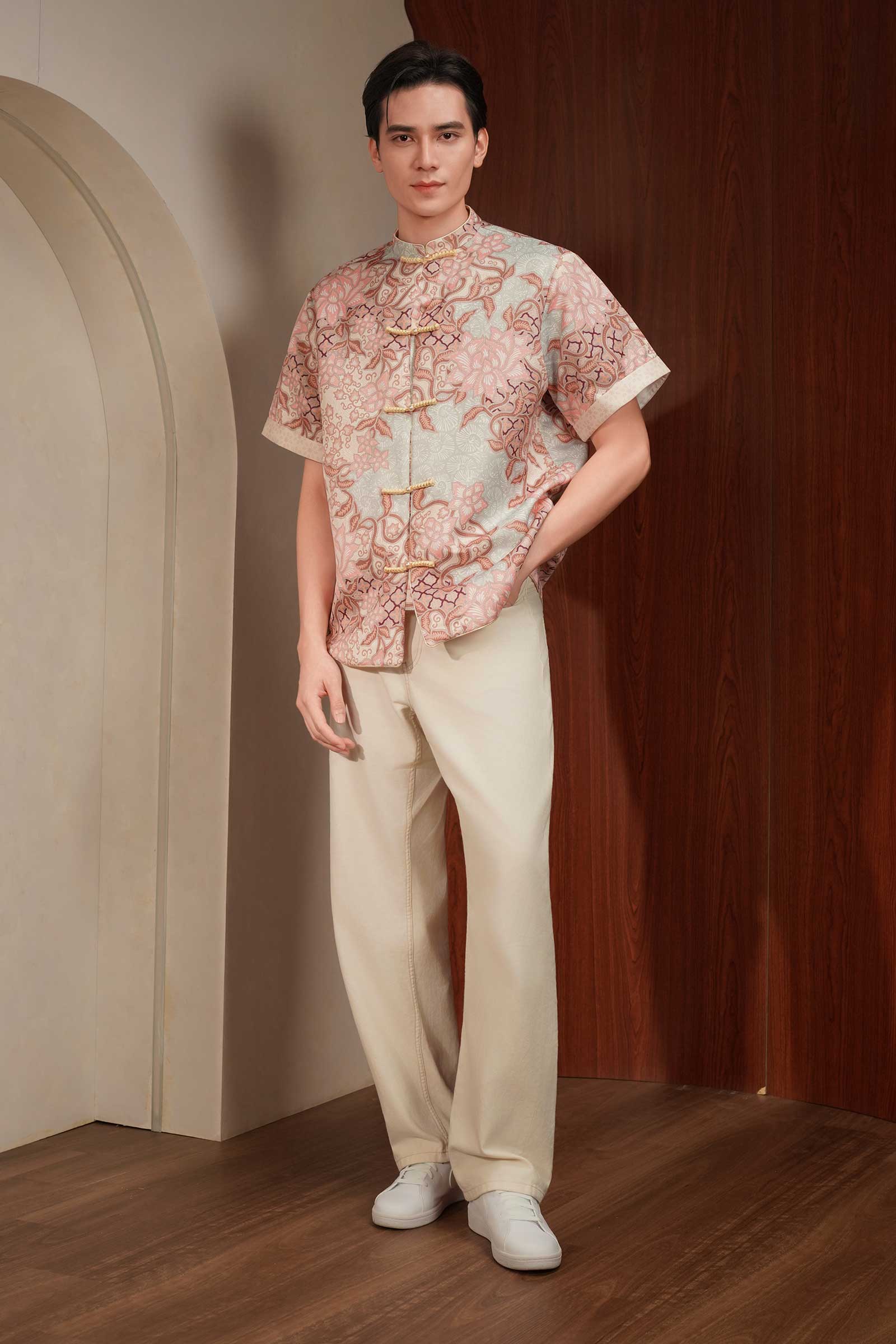 Lotus Men Samfu (Pink)
