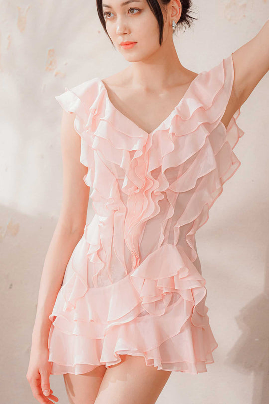 Dcarlla Romper (Pink)