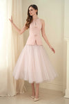 Ivy Qipao Top (Pink)