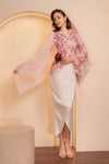 Rose Modern Kebaya Set (White)