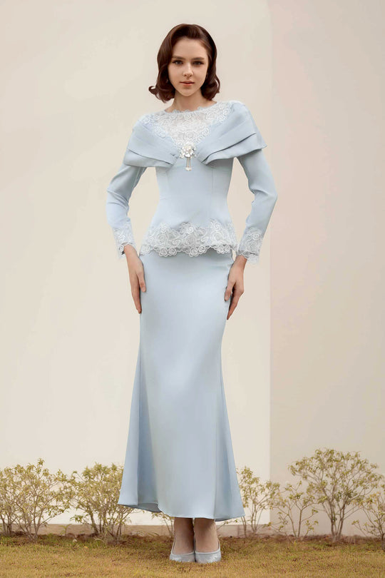 Rembulan Skirt (Blue)