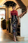 Xue Qin Qipao Set  (Navy)