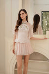 Ethereal Qipao Top (Pink)