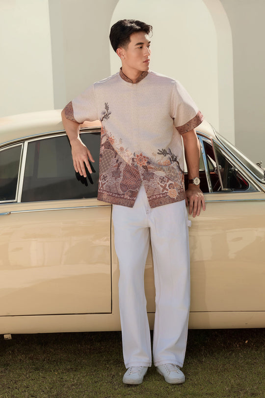 Amour Batik Shirt (Brown)