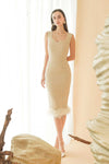 Dreana Dress (Champagne)