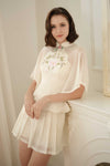 Ethereal Qipao Top (Cream)