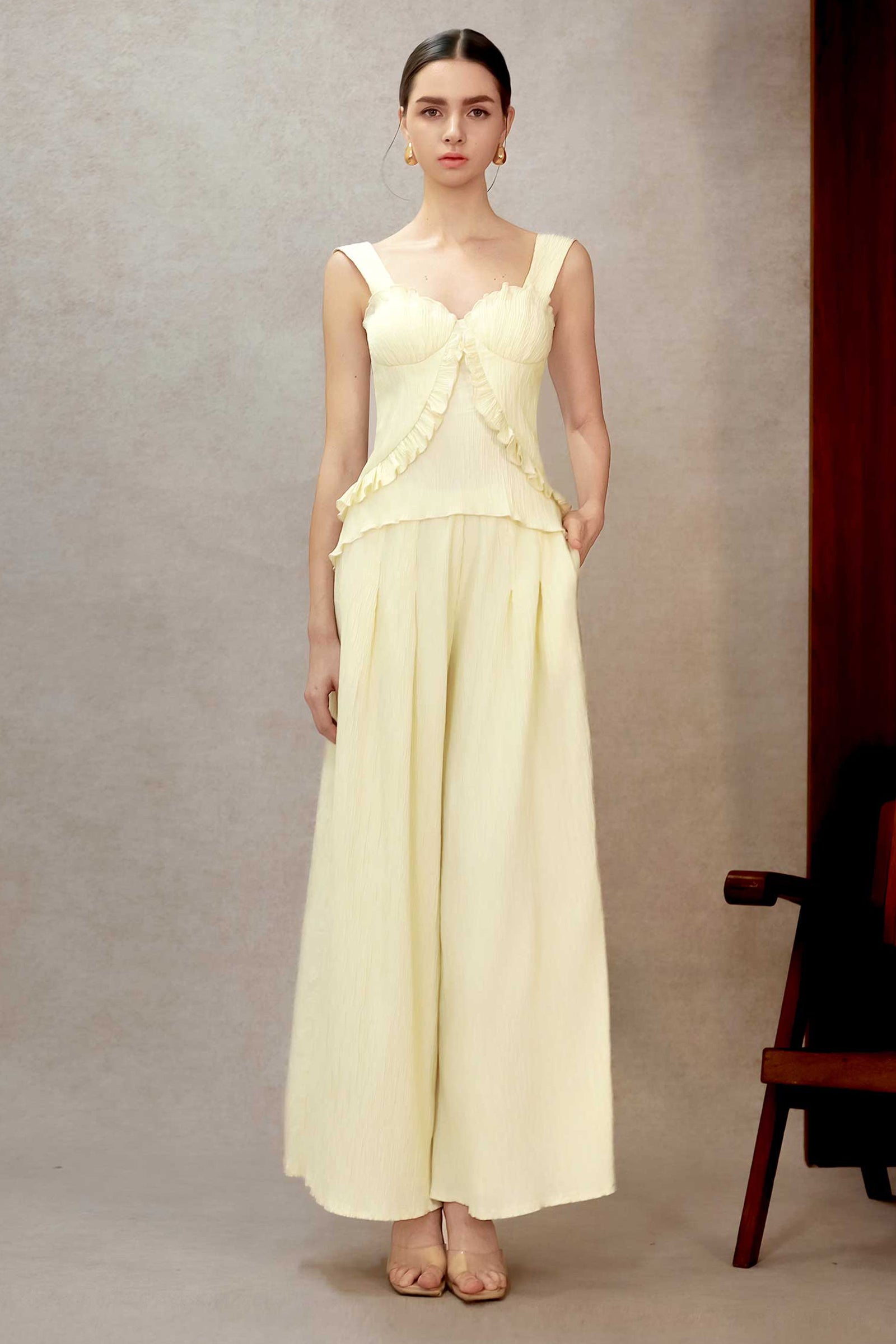 Devrin Pants (Cream)