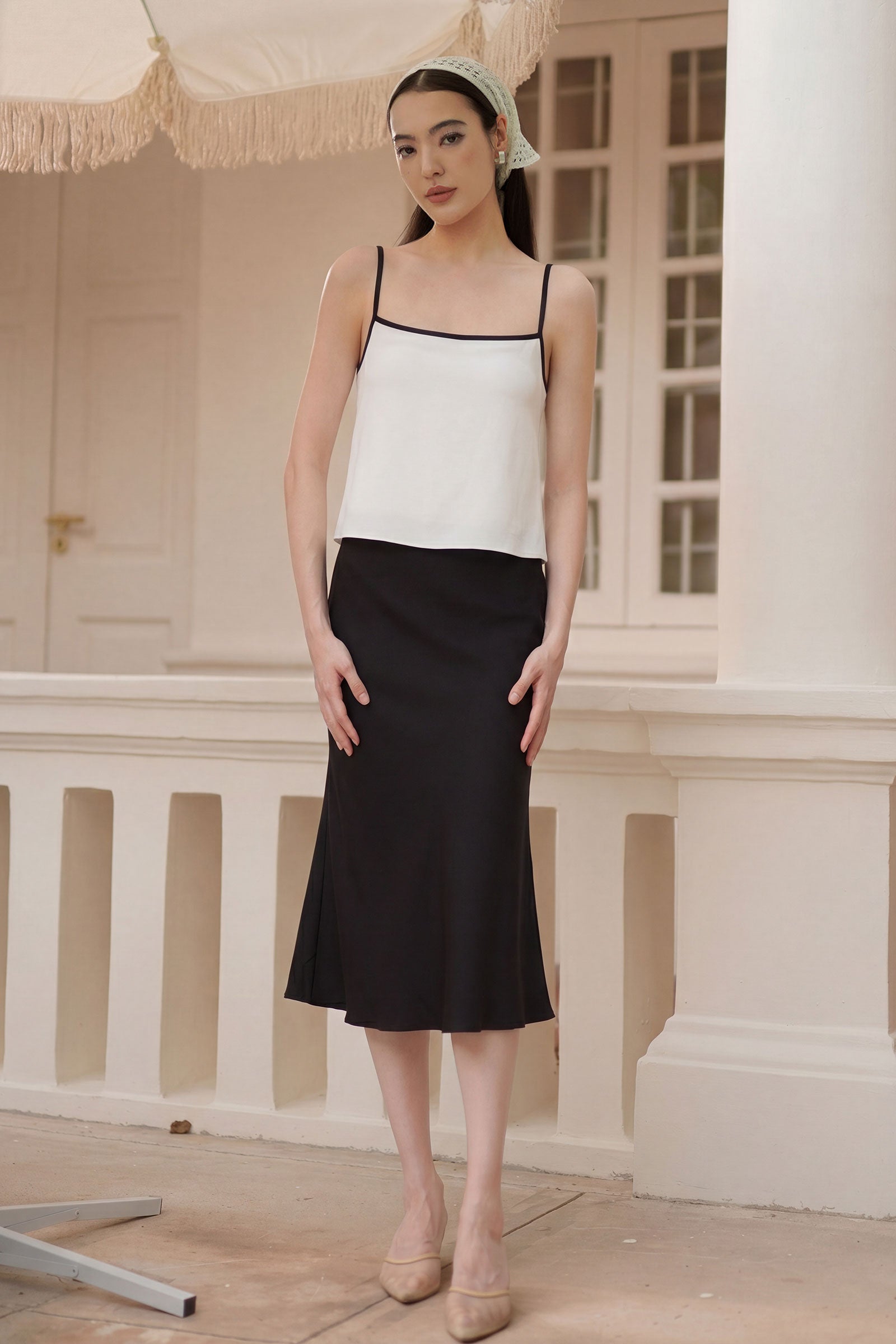Sonia Tencel Skirt (Black)