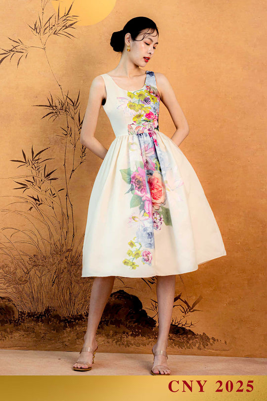 Xue Ni Dress (Floral)