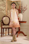 Ruiya Qipao Girls Dress (Gold)