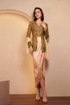 Olive Heirloom Kebaya Top