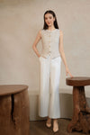 Daniexia Jumpsuit (Cream)