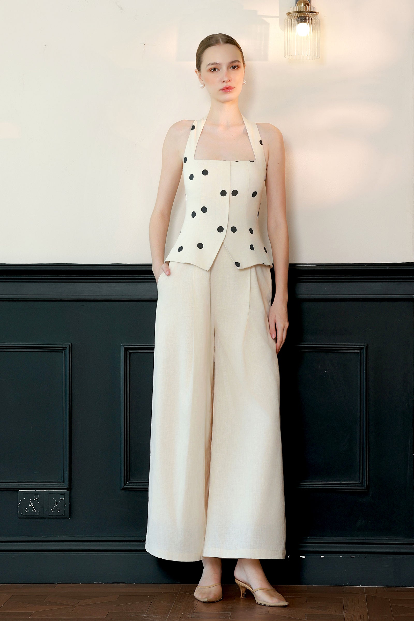 Marielle Jumpsuit (Cream)