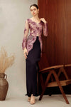Aurielle Kebaya Top (Lilac)