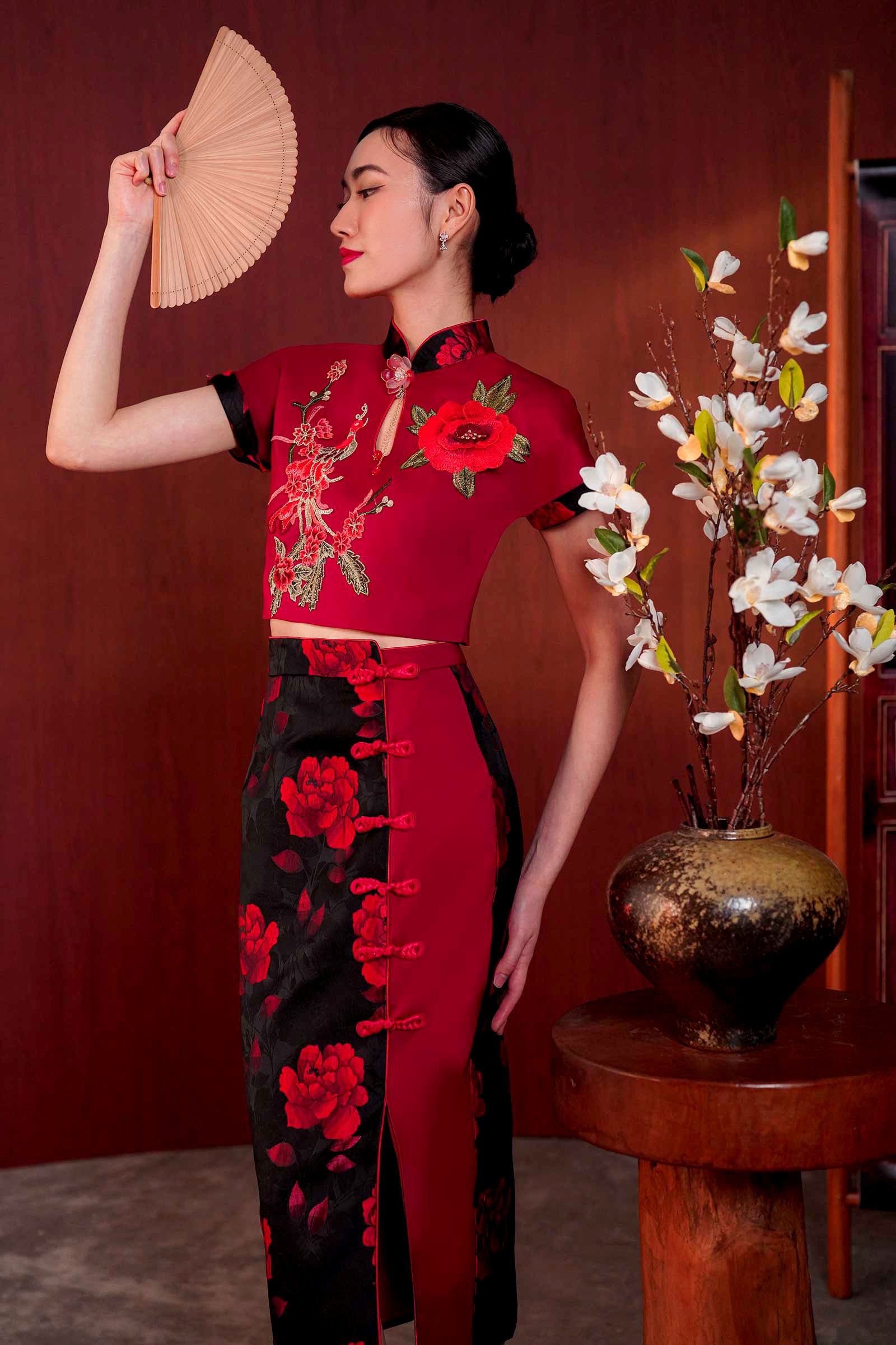 Aeris Qipao (Champagne)