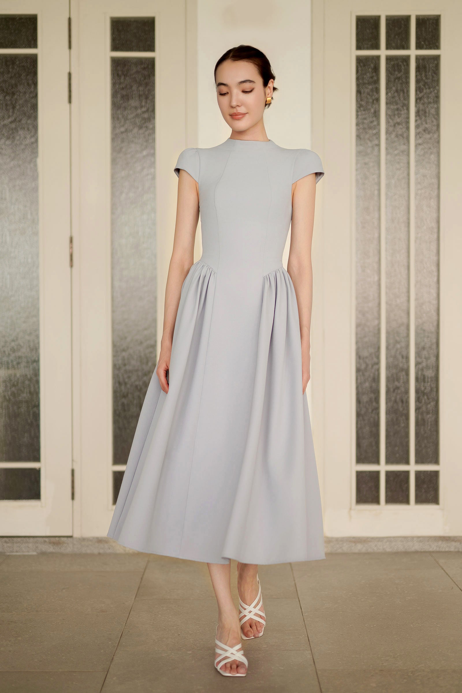 Élodie Dress (Grey)