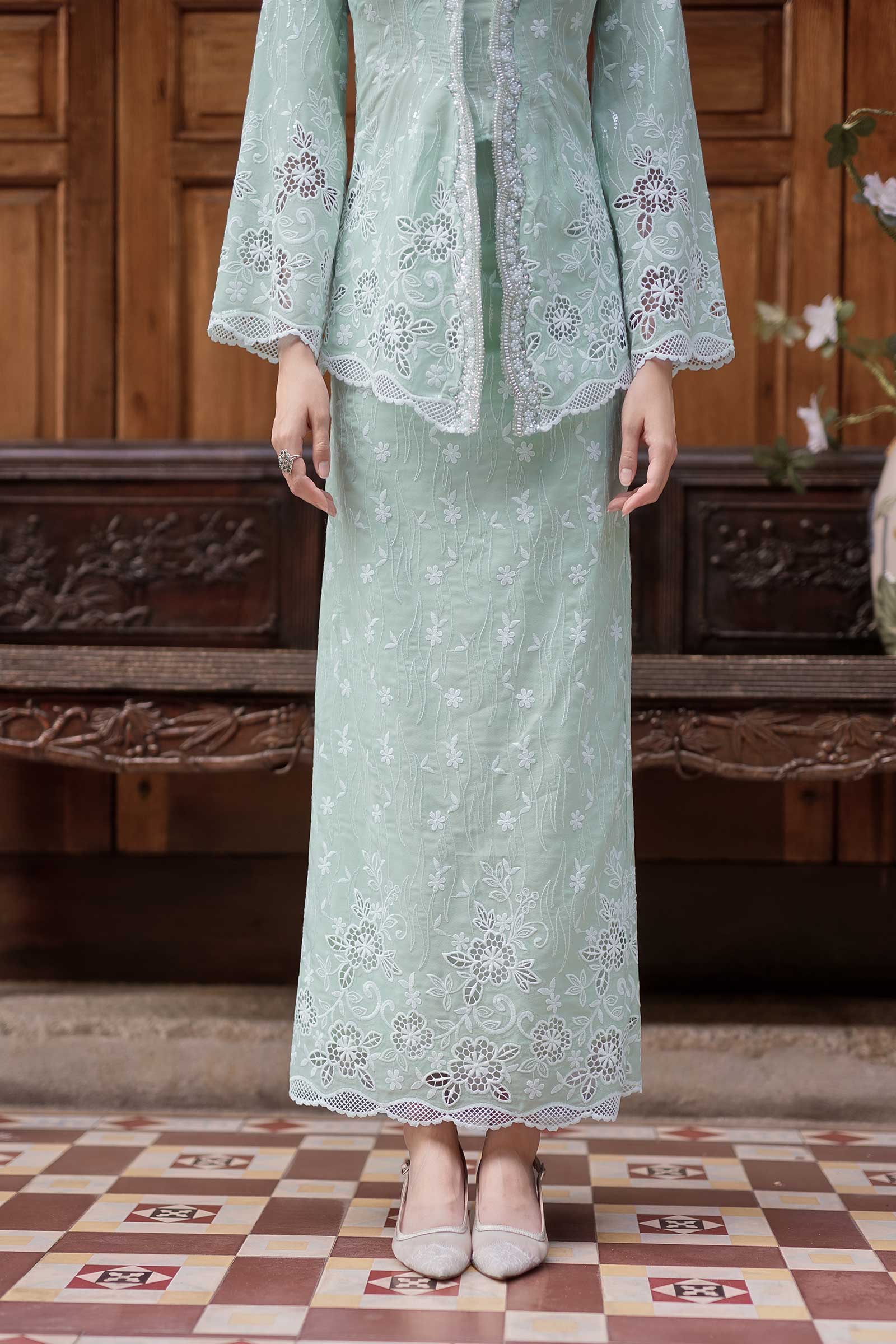 Sofea Skirt (Mint Green)