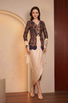 Kemboja Modern Kebaya Set (Champagne)