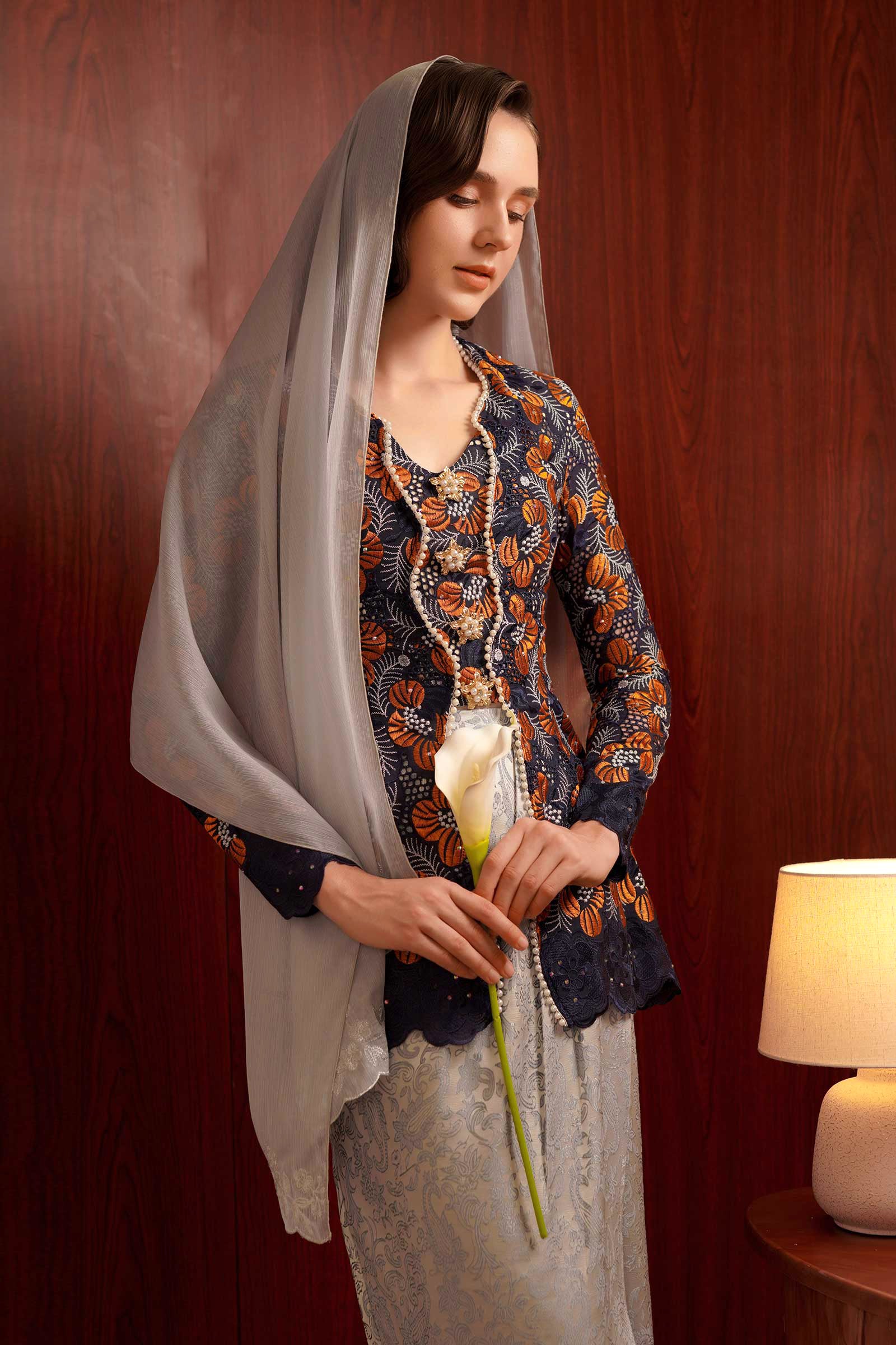 Kemboja Kebaya Top