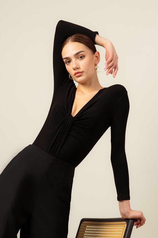 Deiru Bodysuit (Black) (Non Returnable)