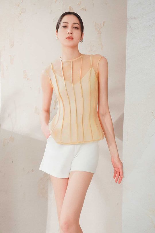 Darlith Romper (Peach)