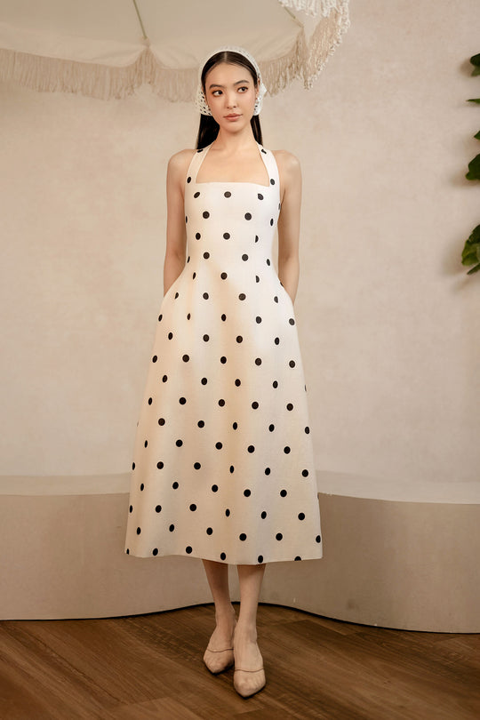 BACKORDER  Juliette Linen (Polka)