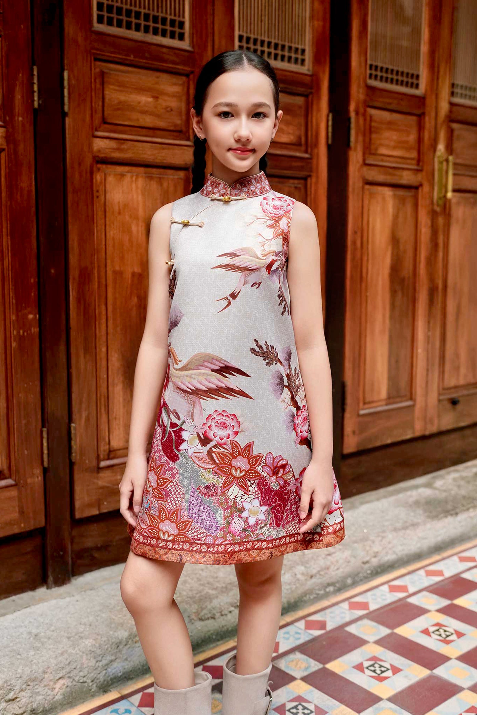 BACKORDER Paradis Girl Dress (Red)