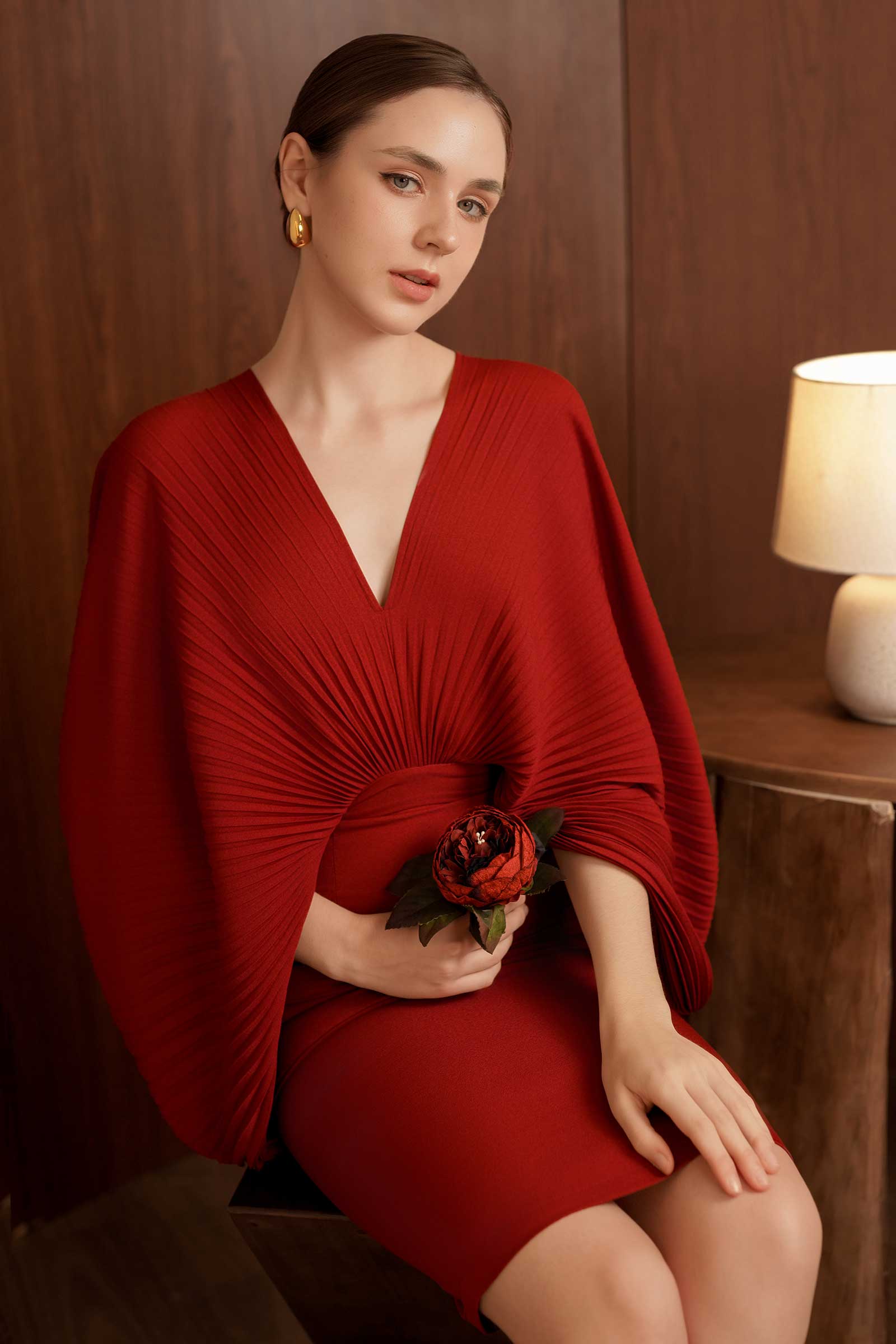 Jen Dress (Red)