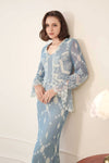Rosalie Kebaya Top (Bluebell)
