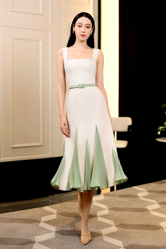 Davenne Dress (Ivory)