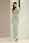 Emerelle Kebaya Top (Mint)