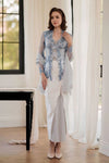 Mawar Kebaya Top (Blue)