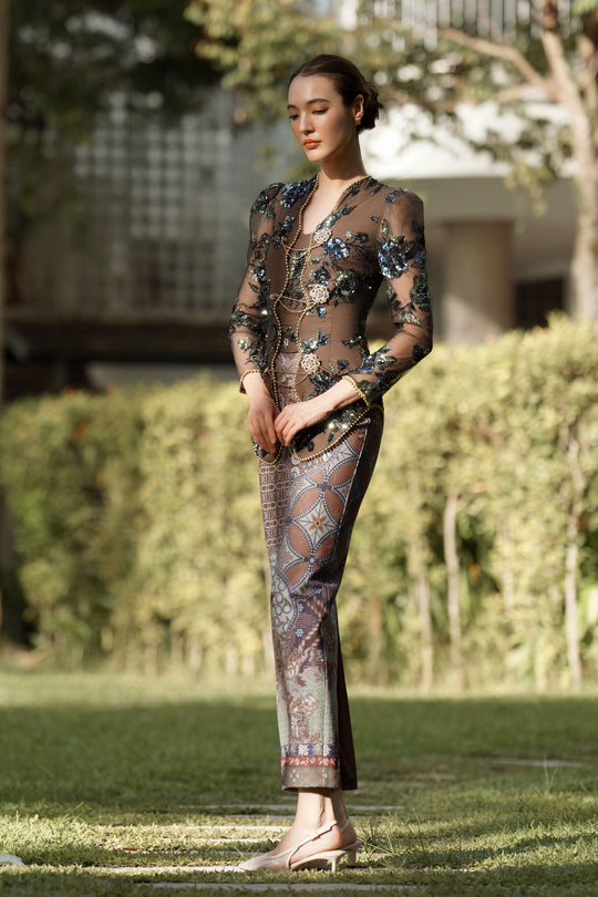 Soilera Kebaya Set (Black)