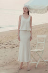 Eliette Satin Set (Pearl)