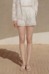 Capri Shorts (White)