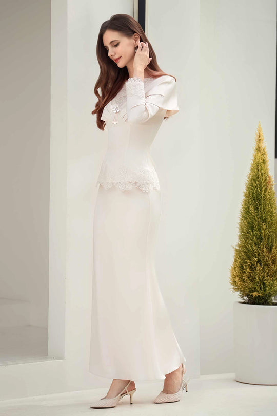 Rembulan Skirt (Champagne)