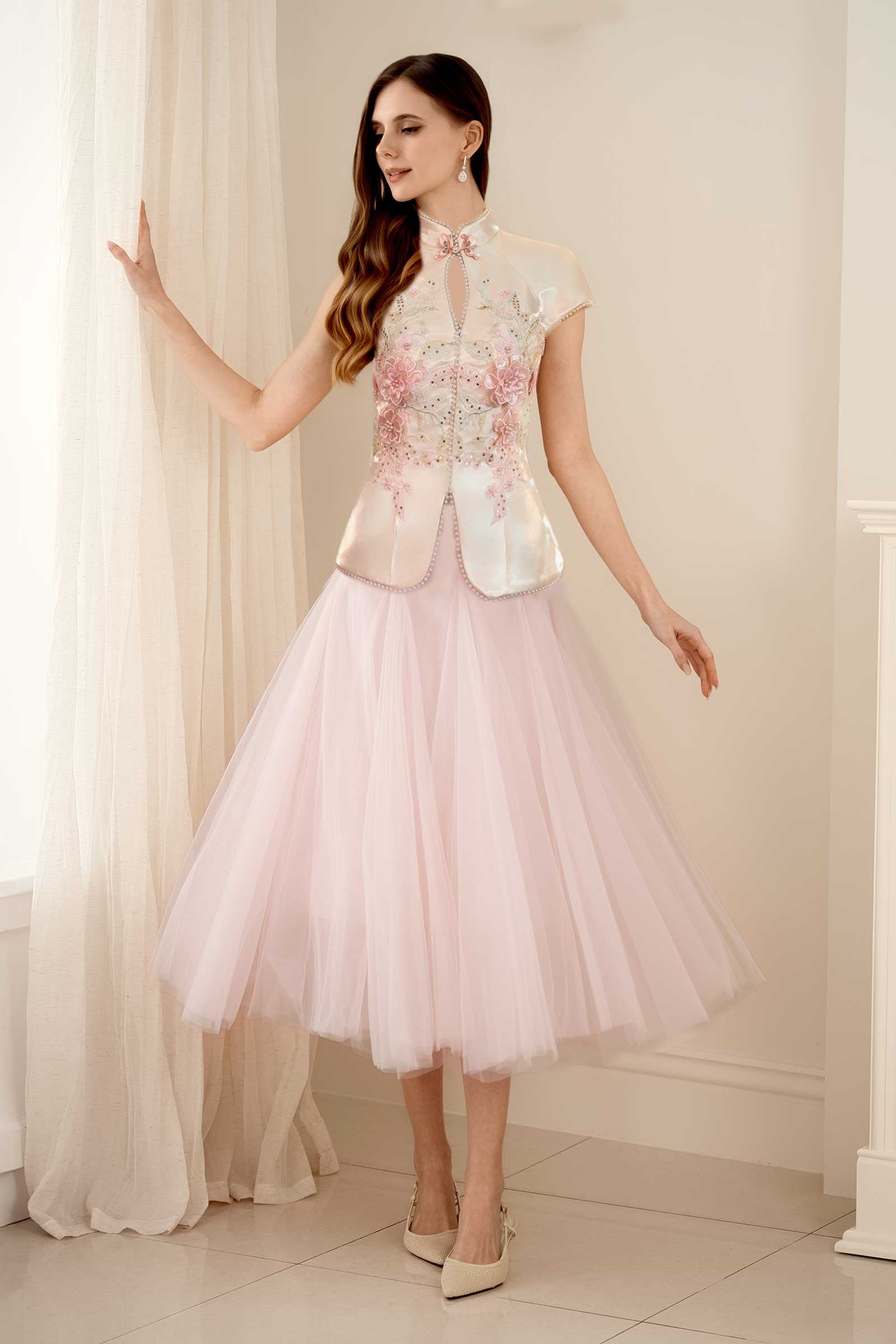 Harmonia Skirt (Pink)