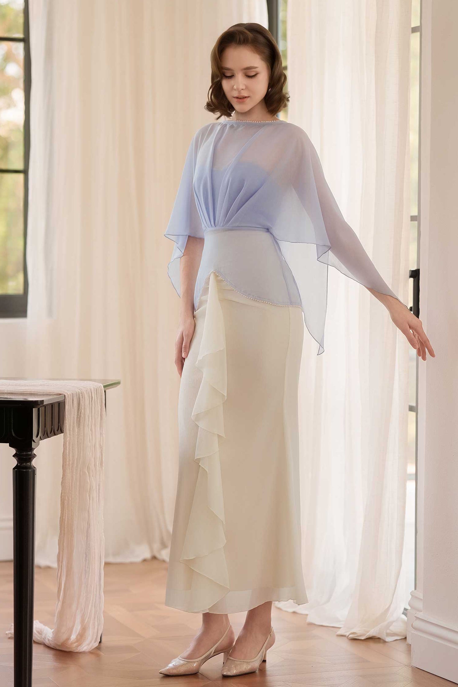 Aveline Skirt (Cream)