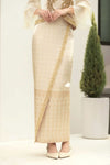 BACKORDER Puteri Skirt (Gold)