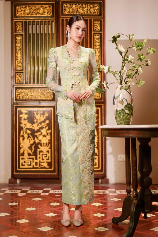 Lysanne Kebaya Set (Green)