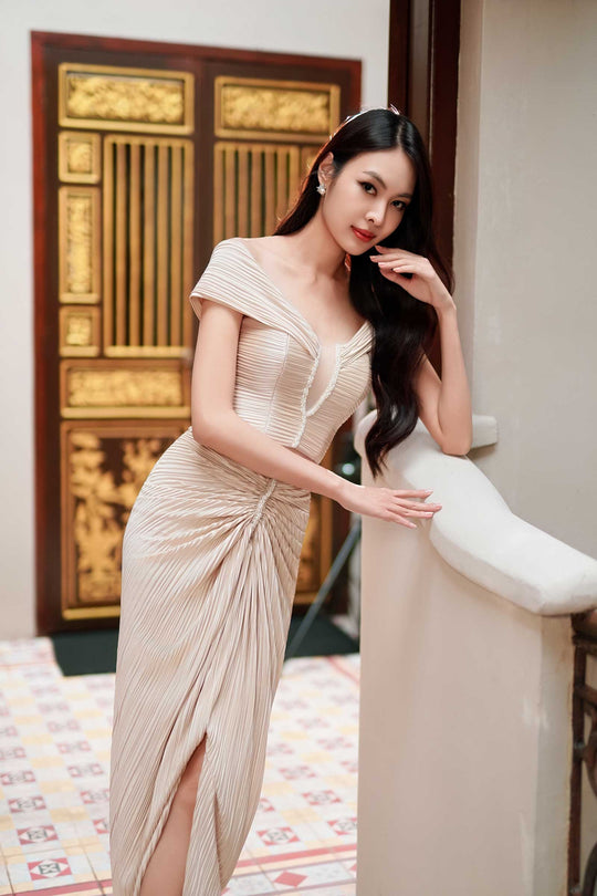 Roselle Padded Top (Champagne)