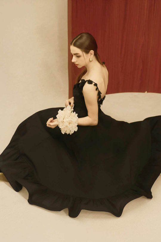 Elara Padded Top (Black)