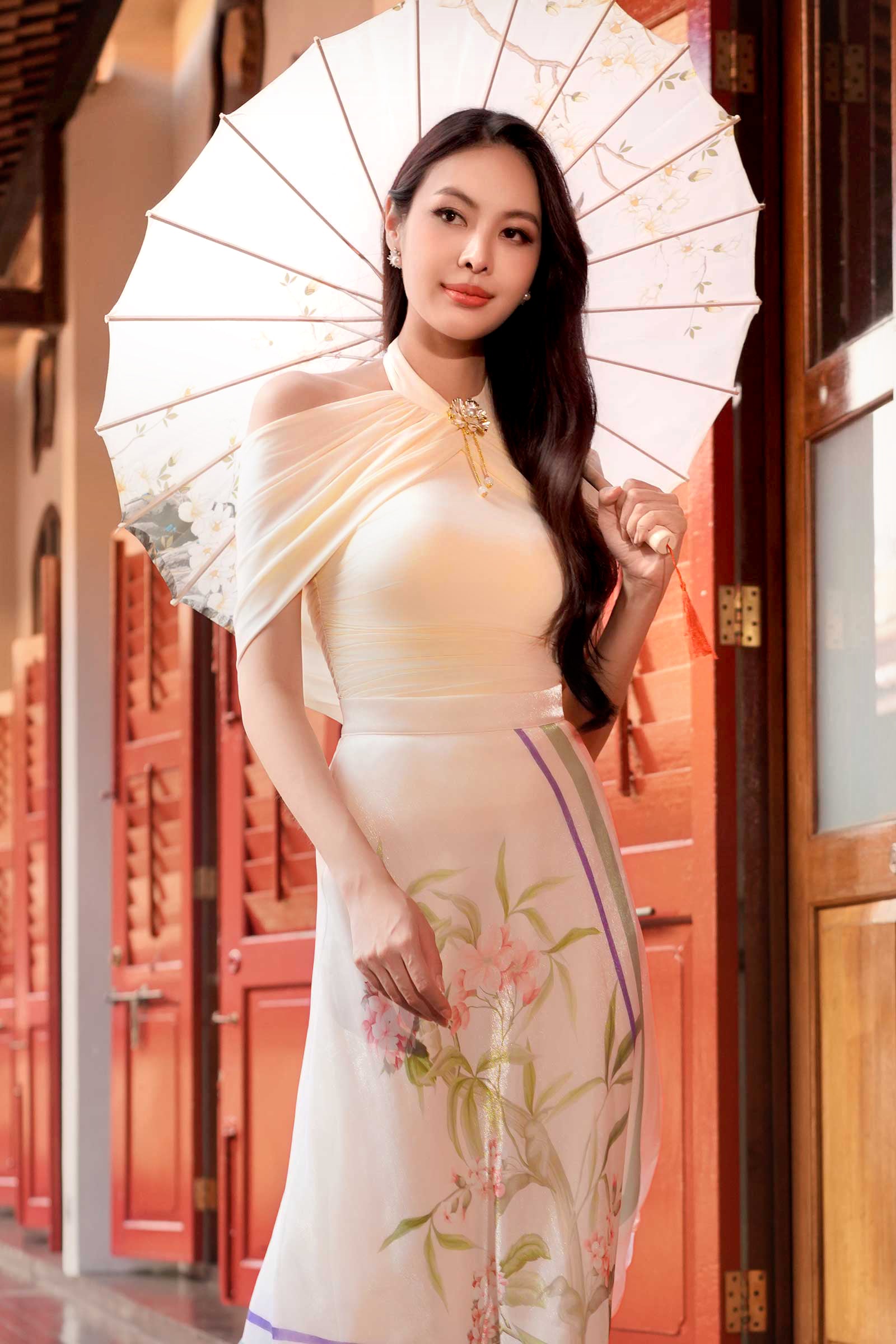 Reverie Qipao Top (Cream)