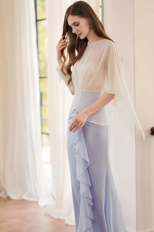 Aveline Kebaya Top (Cream)