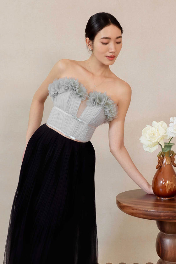 Diaveriale Corset Top (Mauve)