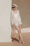 Capri Top Set (White)